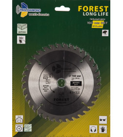 Диск пильный Trio-diamond 160 Forest Long Life 160*36Т*20/16 mm