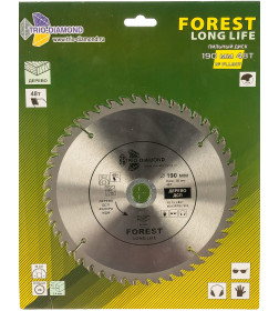 Диск пильный Trio-diamond 190 Forest Long Life 190*48T*30/20 mm