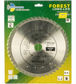 Диск пильный Trio-diamond 235 Forest Long Life 235*48Т*32/30 mm