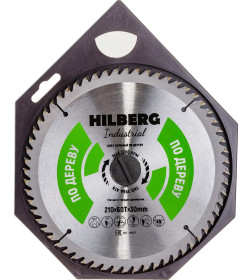 Диск пильный серия Hilberg Industrial Дерево 210*60Т*30 mm