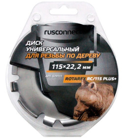 Диск универсальный по дереву 115x22 Rotarex RC