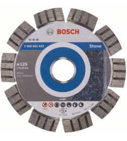 Диск алмазный 125мм BOSCH Best for Stone