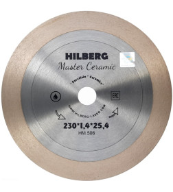 Диск алмазный 230 Hilberg сплошной Master Ceramic 230*25,4