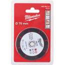 Диск алмазный 76мм  по дереву CB Milwaukee (4932464716) 