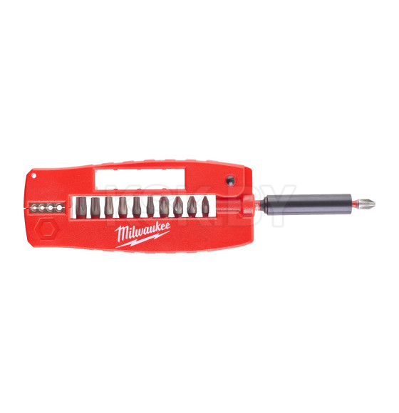 Набор бит Milwaukee SHOCKWAVE V2 (12шт.) (4932430910) 