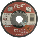 Диск отрезной по металлу  125х1,0х22мм PRO+ Milwaukee (4932451487) 