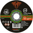 Диск отрезной по металлу  125х1,2х22мм RUBY