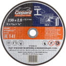 Диск отрезной по металлу 230х2,0х22мм GEPARD (GP15230-20) 