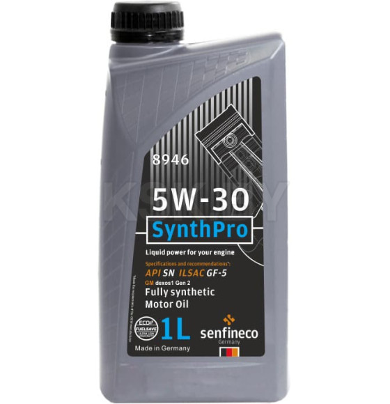 Масло моторное Senfineco SynthPro 5W-30 API SN ILSAC GF-5 1л.