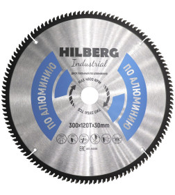 Диск пильный серия Hilberg Industrial Алюминий 300*120Т*30 mm