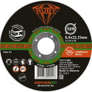 Диск по металлу обдирочн. 125х6х22мм RUBY