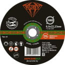 Диск по металлу обдирочн. 180х6х22мм RUBY