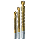 Набор сверл фрезерных 5, 6, 8 мм, HOEGERT (3 шт) (HT6D336) 