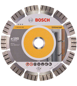 Диск алмазный 180х22,23мм BOSCH СЕГМЕНТ Best for Universal