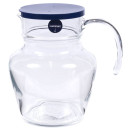 Кувшин стеклянный с пластмассовой крышкой "Florero" 1,4 л N8406 (N8406) 