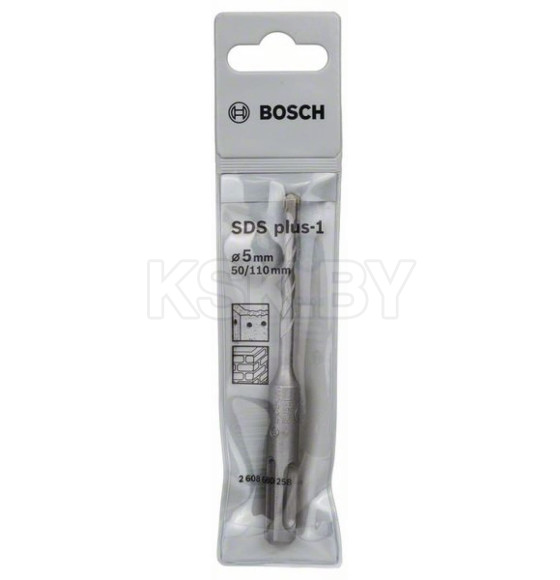 Сверло по бетону SDS-plus  5х 50х110мм Plus-1 BOSCH (2608680258) 