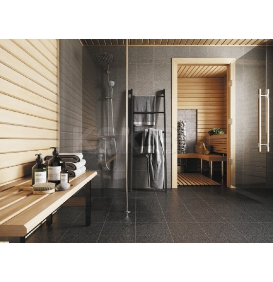 Плитка грес Milton темно- серый 298х298 мм., 1 сорт (ML4A406D)