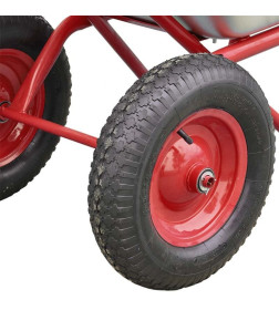 Тачка 2x125 BRADO PROFI строительная 125л. 2колеса