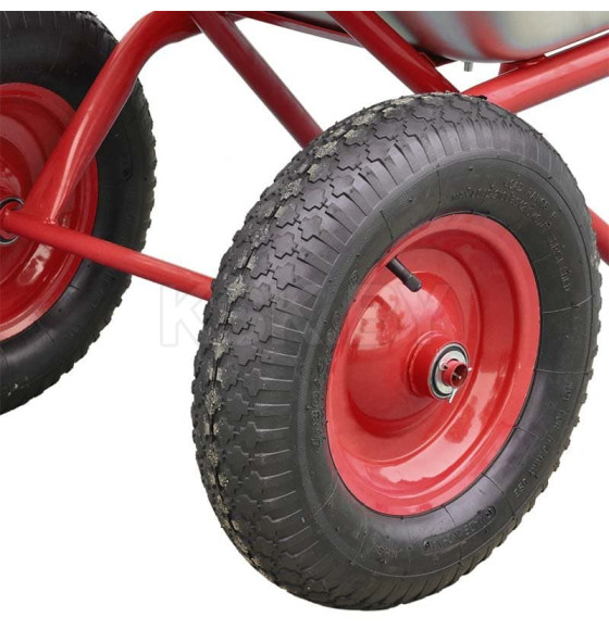Тачка 2x125 BRADO PROFI строительная 125л. 2колеса (B2x125PROFI.00)