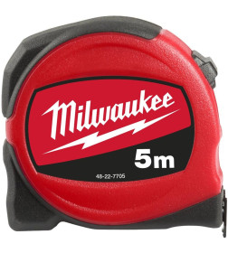 Рулетка  5м х 19мм Milwaukee Slim