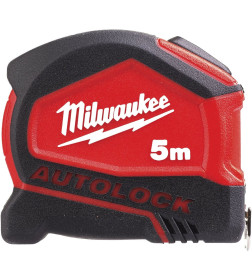 Рулетка  5м х 25мм Milwaukee AUTOLOCK