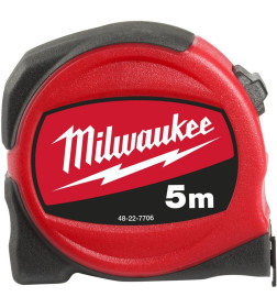 Рулетка  5м х 25мм Milwaukee Slim