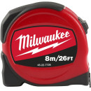 Рулетка  8м x 25мм Milwaukee COМPACT Slim (48227726) 