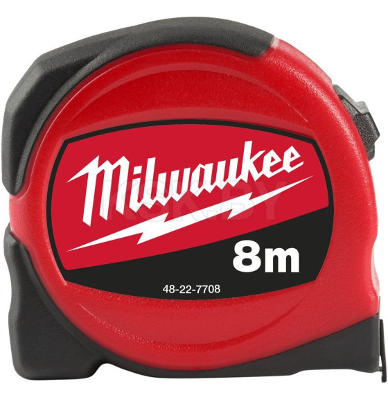 Рулетка  8м х 25мм Milwaukee Slim (48227708) 