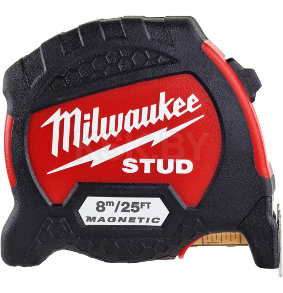 Рулетка  8м х 33мм магнитная Milwaukee STUD GEN II (4932471629) 