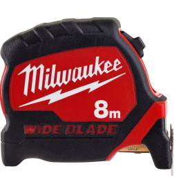 Рулетка  8м х 33мм с широким полотном Milwaukee