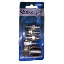 Набор соединений быстросъемных 1/4" (5 предметов) GEKO (G01580) 