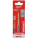 Сверло по металлу  4,8x29x78 HSS-G Ti. Milwaukee (48894711) 