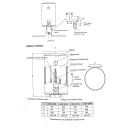 Водонагреватель накопительный Midea MWH-3015-CVM, 30 л (MWH-3015-CVM) 