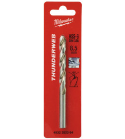 Сверло по металлу  8,5x75x117 HSS-G Milwaukee