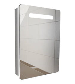 Шкаф зеркальный с подсветкой Emmy Донна 50 левый