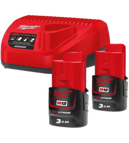 Энергокомплект Milwaukee M12 NRG-302