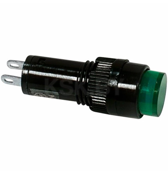 Индикатор  10 12V зеленый (RWE-504) REXANT (36-4771) 