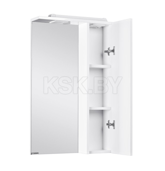 Шкаф зеркальный с подсветкой Домино 3D 50 правый D37007HZ (D37007HZ) 