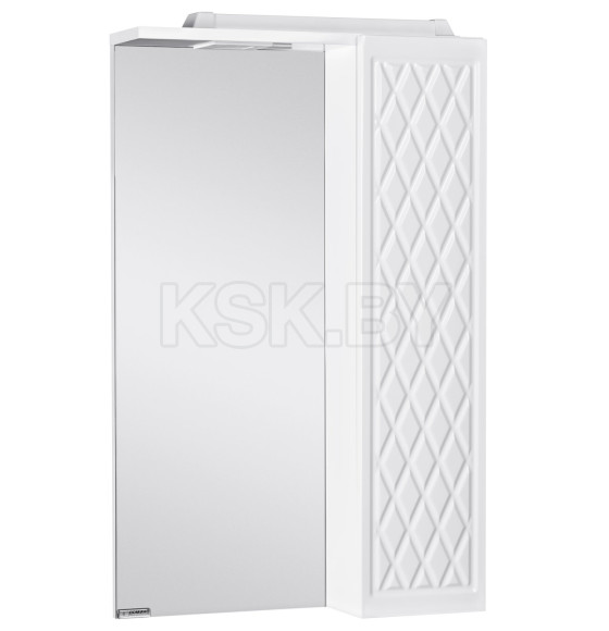 Шкаф зеркальный с подсветкой Домино 3D 50 правый D37007HZ (D37007HZ) 