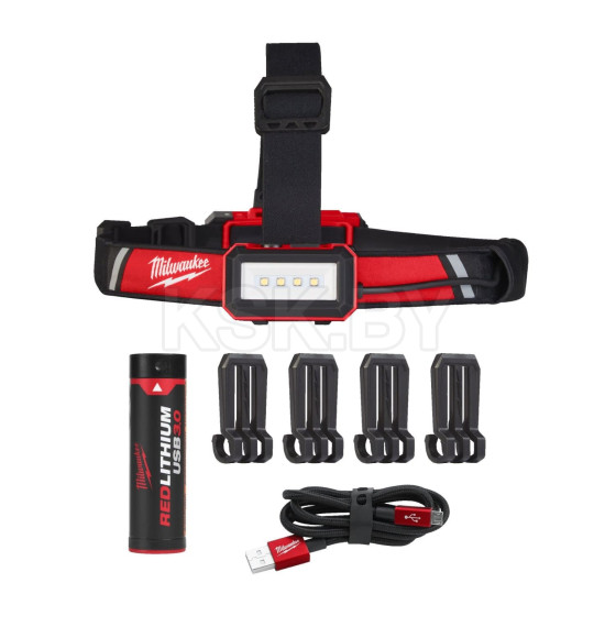 Фонарь заряжаемый через USB Milwaukee L4 HLRP-301 (4933479767) 