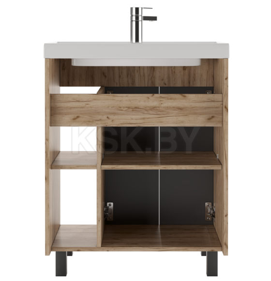 Тумба напольная Домино Крафт 70 под умывальник Фостер DCr2210T (DCr2210T) 