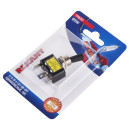 Тумблер 12V 30А (3c) ON-OFF однополюсный  с красной LED подсветкой (ASW-07D-2) REXANT  (06-0334-B) 