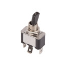 Тумблер 12V 30А (3c) ON-OFF однополюсный  с красной LED подсветкой (ASW-07D-2) REXANT  (06-0334-B) 