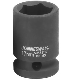 Головка торцевая ударная 1/2" 17 мм Jonnesway S03A4117