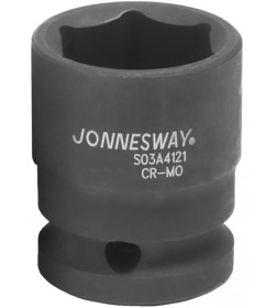 Головка торцевая ударная 1/2" 21 мм Jonnesway S03A4121