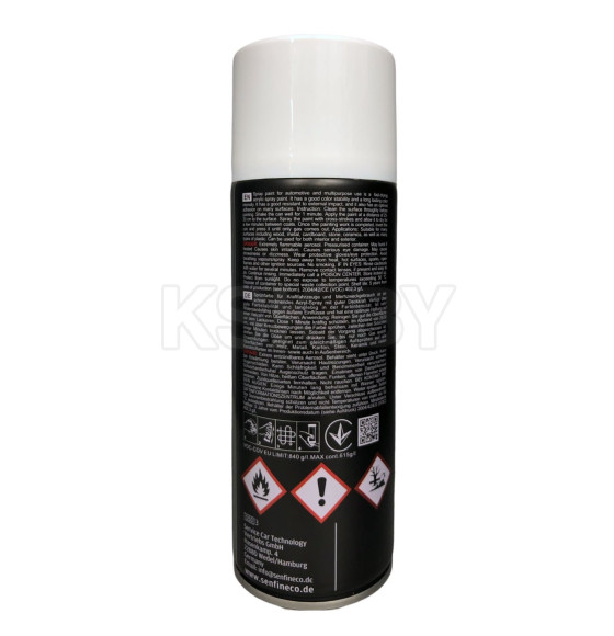 Краска акриловая белая 400мл. Senfineco Paint Acrylic Matte White