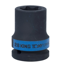 Головка торцевая ударная TORX Е-стандарт 3/4" E28,56 мм KING TONY 657528M