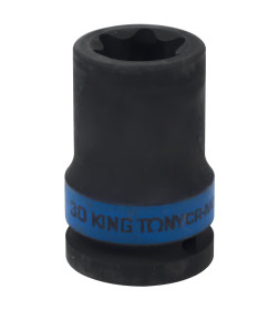 Головка торцевая ударная TORX Е-стандарт 3/4" E30,56 мм KING TONY 657530M