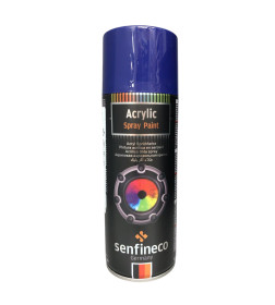 Краска акриловая синяя 400мл. Senfineco Paint Acrylic Canary Kings Blue