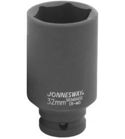 Головка торцевая ударная глубокая 1/2" DR, 32 мм Jonnesway